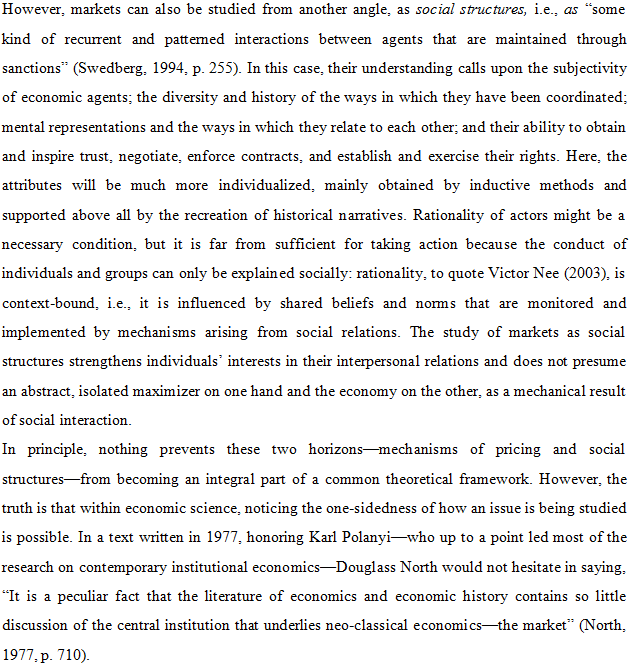 Tradução Acadêmica Socioeconomia